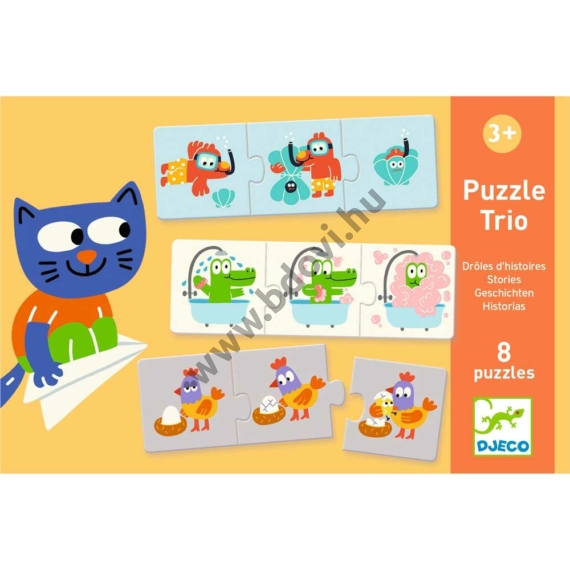 Djeco Puzzle trio - Stories