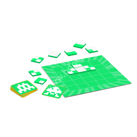 Logikai képkirakó játék - Pixi - Pixel Tamgram