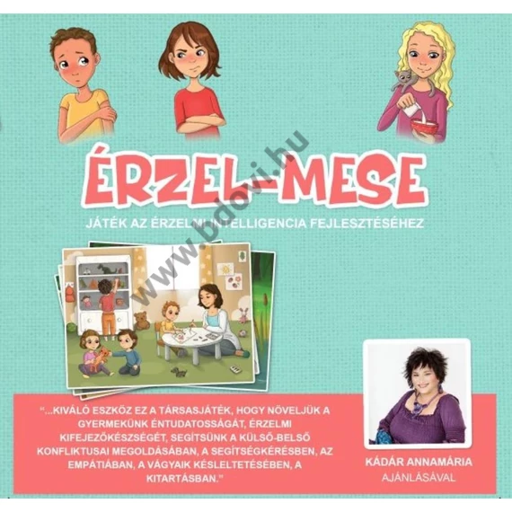 ÉRZEL-MESE érzelmi inteligencia fejlesztő játék