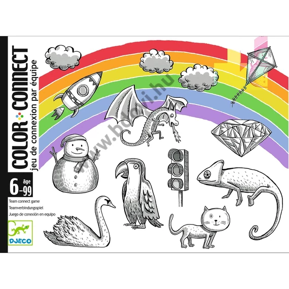 Kártyajáték - Színes kapcsolatok - Color Connect