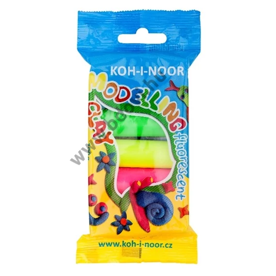 Gyurma KOH-I-NOOR 01315 5 szín neon 100 gr
