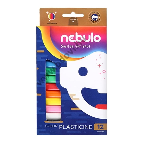 Gyurma NEBULO színes 12 színű készlet 200 g
