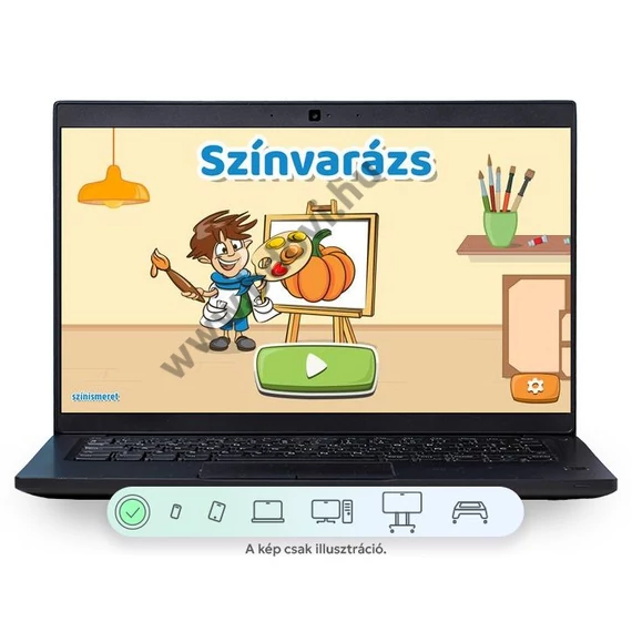 Színvarázs - képességfejlesztő oktatási szoftver