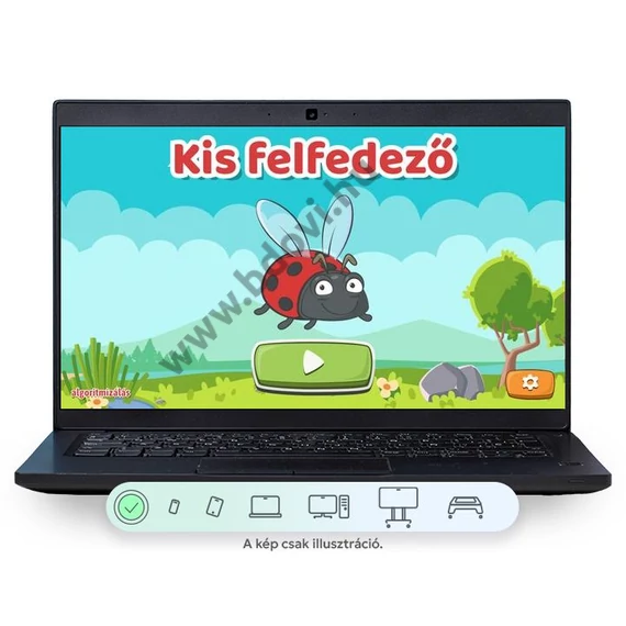 Kis felfedező - alsós programozás oktatási szoftver