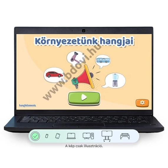 Környezetünk hangjai - képességfejlesztő oktatási szoftver