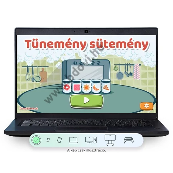 Tünemény sütemény - magyar nyelv oktatási szoftver