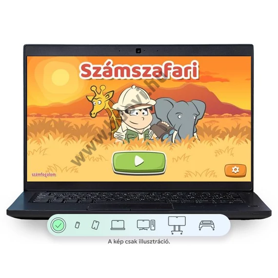 Számszafari - matematika oktatási szoftver