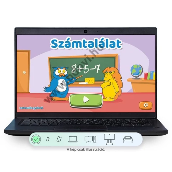 Számtalálat - matematika oktatási szoftver