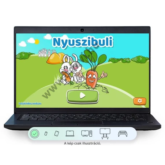 Nyuszibuli - matematika oktatási szoftver