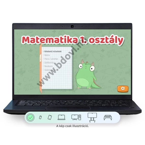 Matematika 1. osztály - matematika oktatási szoftver