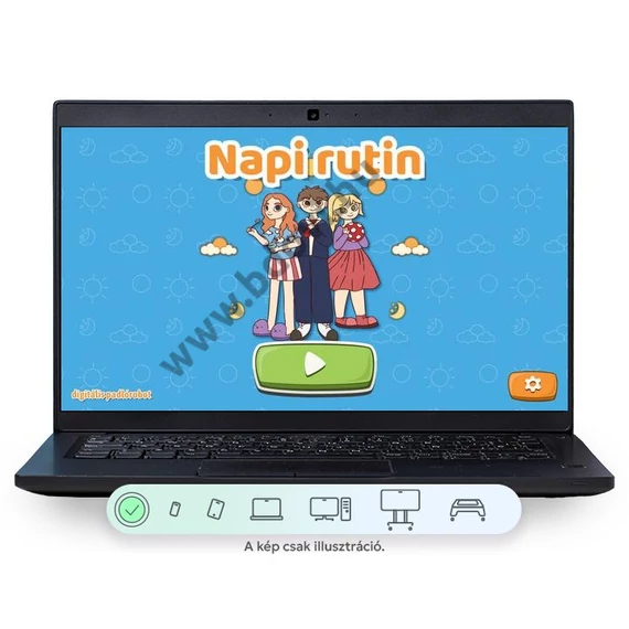 Napi rutin - alsós programozás oktatási szoftver