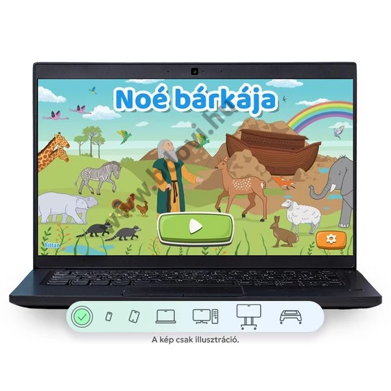 Noé bárkája - bibliai oktatási szoftver