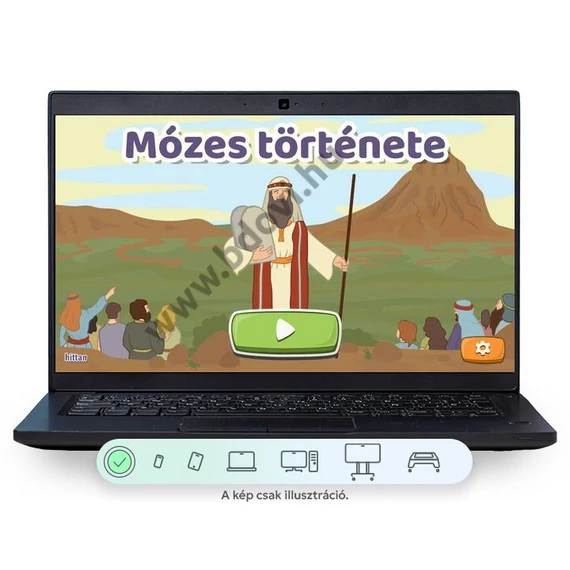 Mózes története - bibliai oktatási szoftver