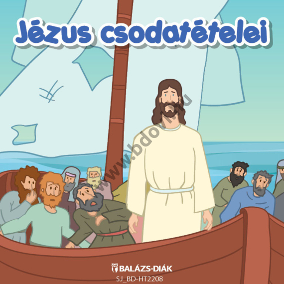 Bibliai képkártya kis méretű- Jézus csodatételei