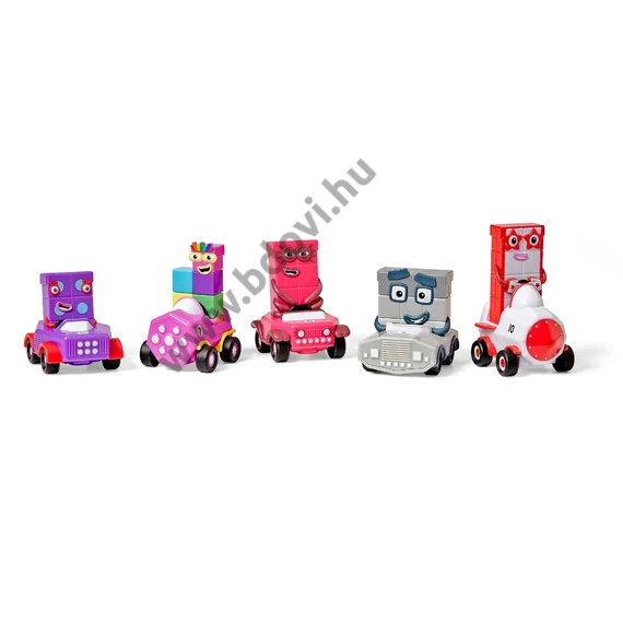 Numberblocks - Mini járművek hattól tízig