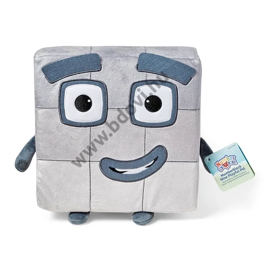 Numberblocks - Kilencrészes vidám plüssfigura