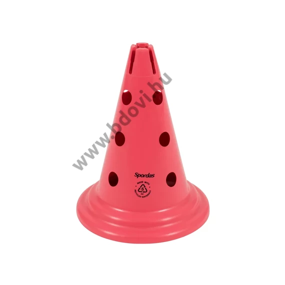 Tartós lyukas bója – 30 cm piros