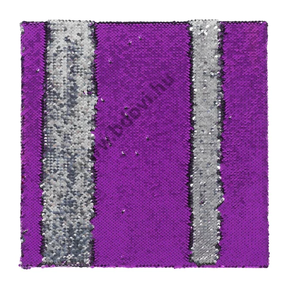 Szenzoros flitter panel – lila/ezüst