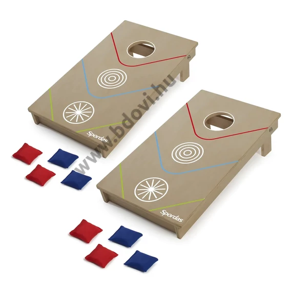 Cornhole babzsákdobó játék