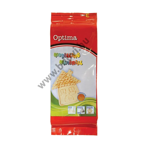 Gyurma OPTIMA modellező gyurma barna 500 g