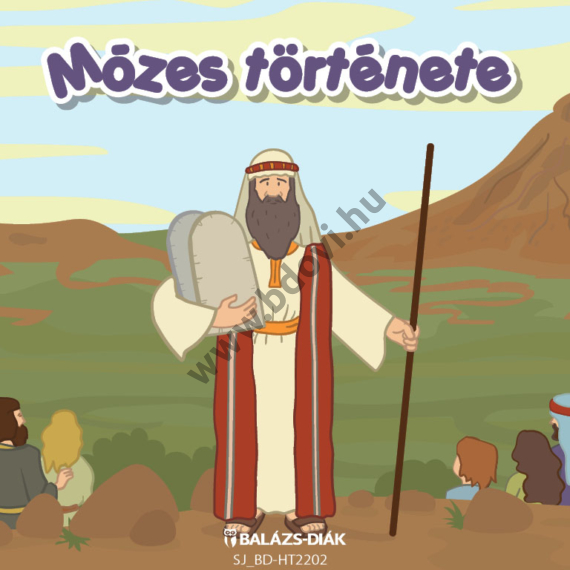 Bibliai képkártya  - Mózes története