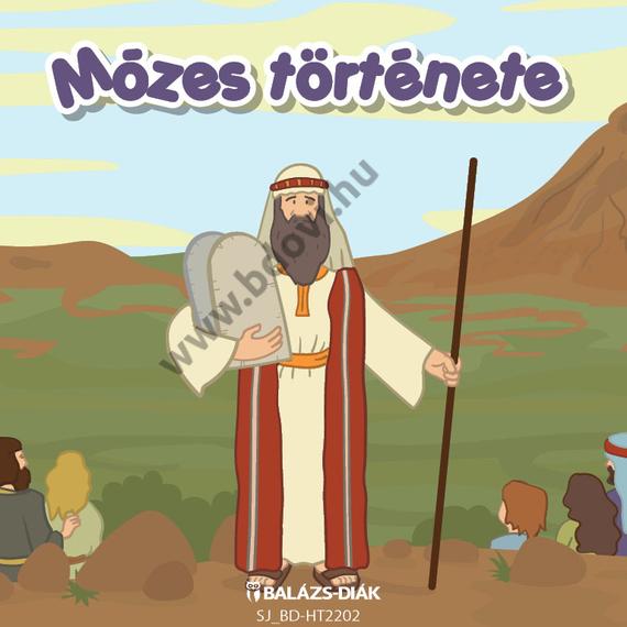 Bibliai képkártya  - Mózes története