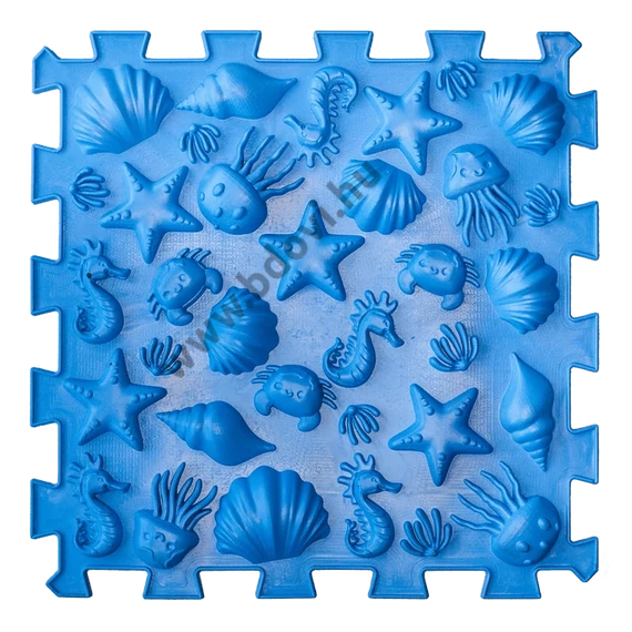 Puzzle Mix Tengerfenék 1 elemből álló ortopédiai masszázs szőnyeg