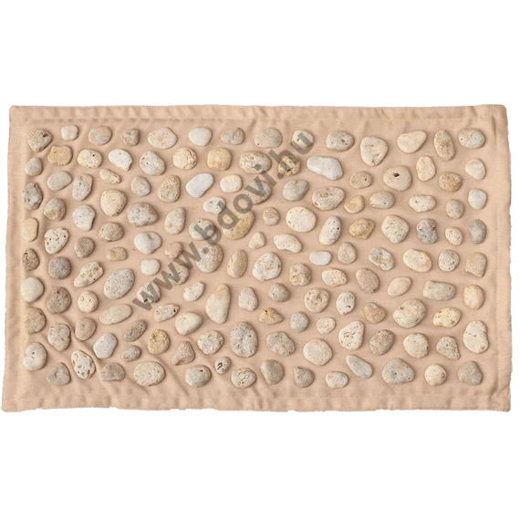 SOFT természetes kavics masszázs szőnyeg 74x44cm