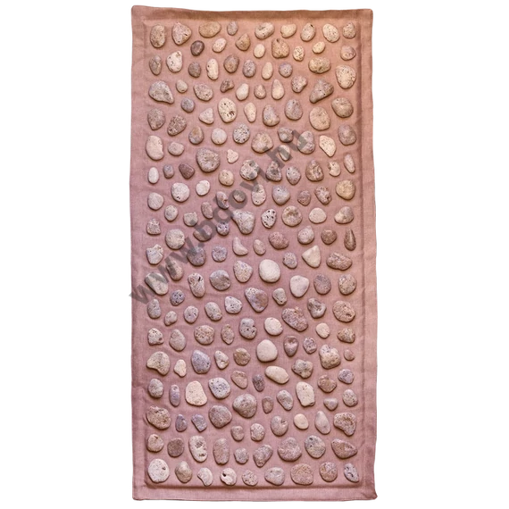 SOFT természetes kavics masszázs szőnyeg 93x44cm