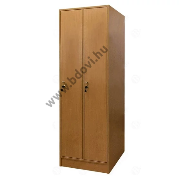 Kétajtós öltözőszekrény