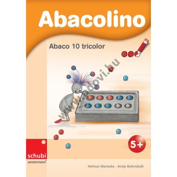 Abaco tricolor munkafüzet 10-es számolótáblához