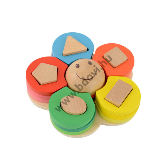 Multifunkciós Montessori formaillesztő játék