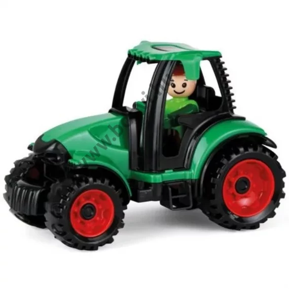 Truckies traktor figurával, 17 cm