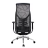 Kép 3/3 - Prémium ergonomikus irodai szék, hálós forgószék, fekete (GM-13 BLACK)