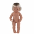 Kép 2/2 - Hajas baba, 38 cm, ruha nélkül, európai lány