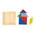 Kép 2/5 - Tangram fapuzzle - 7 részes