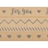 Kép 2/3 - Washi  Tape  ragasztószalag  -  hotfoil  barna  papír
