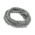 Kép 1/4 - Zsenília 8 mm, 10 db, 50cm hosszú, ezüst
