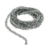 Kép 2/4 - Zsenília 8 mm, 10 db, 50cm hosszú, ezüst