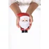 Kép 3/5 - Kreatív barkácsfilc díszek karácsonyra, 5 varrható figura kb. 150 mm magas