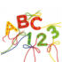 Kép 2/3 - Quercetti: Montessori ABC+123 fűzős fejlesztő játék