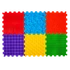 Kép 2/5 - 6 elemből álló "Tengerfenék" Puzzle masszázs szőnyeg
