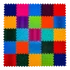Kép 2/10 - Puzzle Mix 25 elemből álló ortopédiai masszázs szőnyeg