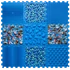 Kép 1/7 - Puzzle Mix 9 elemből álló ortopédiai masszázs szőnyeg Kék