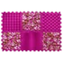 Kép 1/5 - 6 elemből álló Puzzle masszázs szőnyeg Rózsaszín gomba
