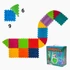 Kép 1/10 - Dinoszauruszok Puzzle 9 elemből álló masszázs szőnyeg + 6 Háromszögű puzzle elem