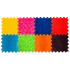 Kép 6/20 - Puzzle 8 elemből álló masszázs szőnyeg + 8 Háromszögű puzzle elem