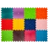 Kép 4/20 - Puzzle 12 elemből álló masszázs szőnyeg + 8 Háromszögű puzzle elem