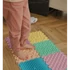 Kép 2/10 - Masszázs szőnyeg Puzzle Mix Pasztell 6 darabos
