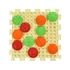 Kép 6/8 - Mix Puzzle 6 elemből álló masszázs szőnyeg + 6 készlet „Minta” modul-rész
